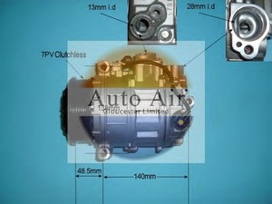 Фото Компресор, кондиціонер AUTO AIR GLOUCESTER 14-0308P