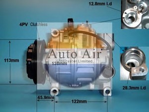 Фото Компресор, кондиціонер AUTO AIR GLOUCESTER 14-1251