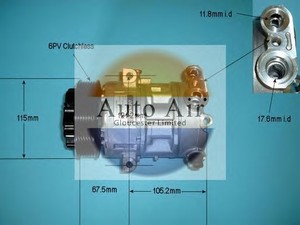 Фото Компресор, кондиціонер AUTO AIR GLOUCESTER 14-1447