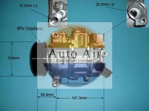 Фото Компресор, кондиціонер AUTO AIR GLOUCESTER 14-9703R