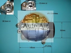 Фото Компресор, кондиціонер AUTO AIR GLOUCESTER 14-9643