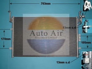 Фото Конденсатор, кондиціонер AUTO AIR GLOUCESTER 16-1150