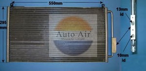 Фото Конденсатор, кондиціонер AUTO AIR GLOUCESTER 16-9910