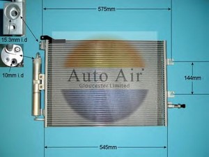 Фото Конденсатор, кондиціонер AUTO AIR GLOUCESTER 16-1094A