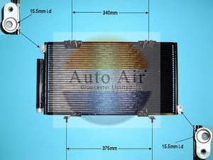 Фото Конденсатор, кондиціонер AUTO AIR GLOUCESTER 16-1010