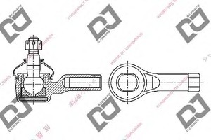 Фото Наконечник поперечной рулевой тяги DJ PARTS DE1370