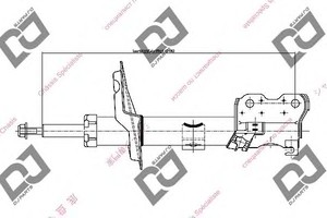 Фото Амортизатор DJ PARTS DS2232GS