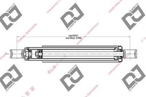 Фото Амортизатор DJ PARTS DS1580HT