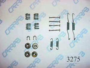 Фото Комплектуючі, гальмівна колодка CARRAB BRAKE PARTS 3275