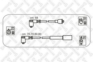 Фото Комплект дротів запалювання STELLOX 10-38075-SX