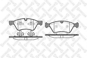 Фото Комплект гальмівних колодок, дискове гальмо STELLOX 1190 000-SX