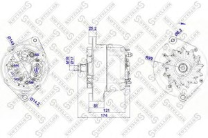 Фото Генератор STELLOX 88-02320-SX