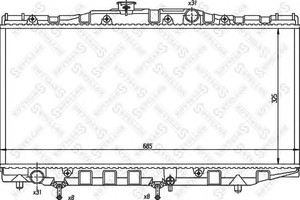 Фото Радіатор, охолодження двигуна STELLOX 10-26394-SX