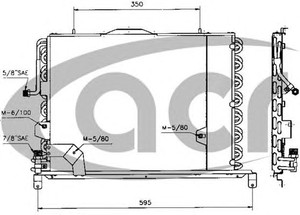 Фото Конденсатор, кондиціонер ACR 300284