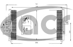 Фото Конденсатор, кондиціонер ACR 300364