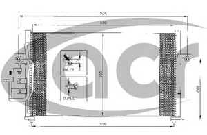 Фото Конденсатор, кондиціонер ACR 300419