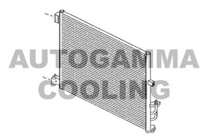 Фото Конденсатор, кондиціонер AUTOGAMMA 107187