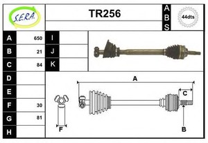 Фото Привідний вал SERA TR256