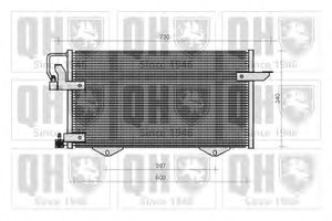 Фото Конденсатор, кондиціонер QUINTON HAZELL QCN66
