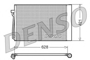 Фото Конденсатор, кондиціонер Denso/Ketner DCN05018