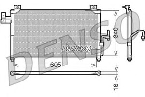 Фото Конденсатор, кондиціонер Denso/Ketner DCN44005