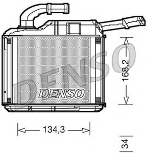 Фото Теплообмінник, отоплення салону Denso/Ketner DRR32010