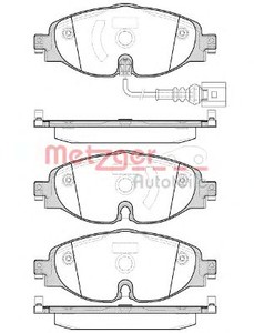 Фото Гальмівні колодки Metzger 1515.01