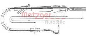 Фото Трос газу Metzger 10.0921