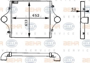 Фото Інтеркулер Behr Hella Service 8ML 376 723-761