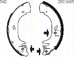 Фото Комплект гальмівних колодок TRISCAN 8100-16542