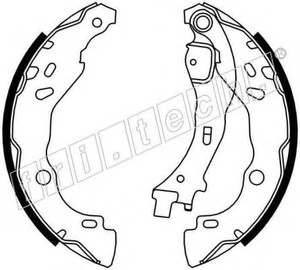 Фото Комплект гальмівних колодок fri.tech. 1034.109