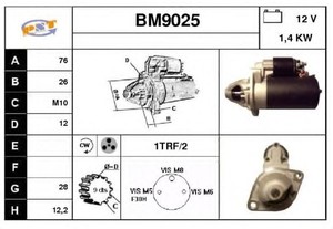 Фото Стартер SNRA BM9025