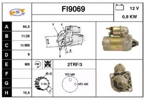 Фото Стартер SNRA FI9069