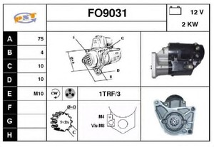 Фото Стартер SNRA FO9031