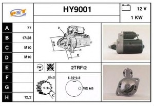 Фото Стартер SNRA HY9001