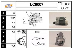 Фото Стартер SNRA LC9007