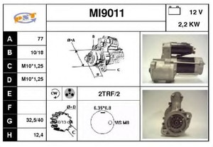 Фото Стартер SNRA MI9011