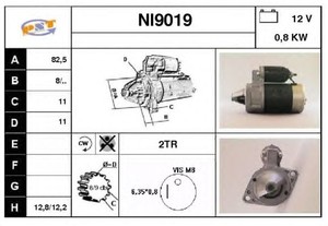 Фото Стартер SNRA NI9019