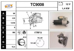 Фото Стартер SNRA TC9008