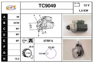 Фото Стартер SNRA TC9049