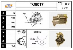 Фото Стартер SNRA TO9017