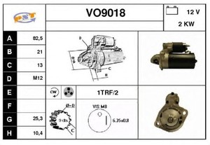 Фото Стартер SNRA VO9018