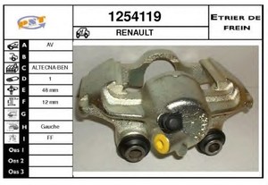 Фото Гальмівний супорт SNRA 1254119