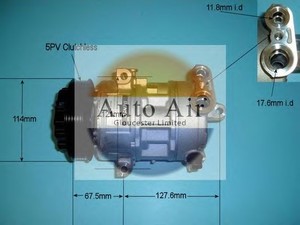 Фото Компресор, кондиціонер AUTO AIR GLOUCESTER 14-1449