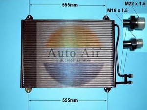 Фото Конденсатор, кондиціонер AUTO AIR GLOUCESTER 16-1197