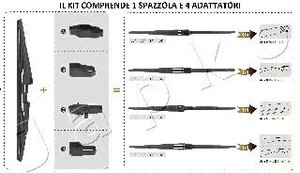 Фото Щітка склоочисника JAPKO SJX28R