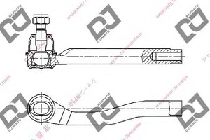 Фото Наконечник поперечной рулевой тяги DJ PARTS DE1096