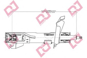 Фото Амортизатор DJ PARTS DS1793GS