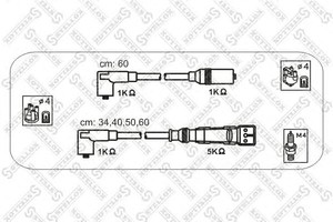 Фото Комплект дротів запалювання STELLOX 10-38085-SX