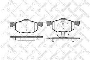 Фото Комплект гальмівних колодок, дискове гальмо STELLOX 813000SX